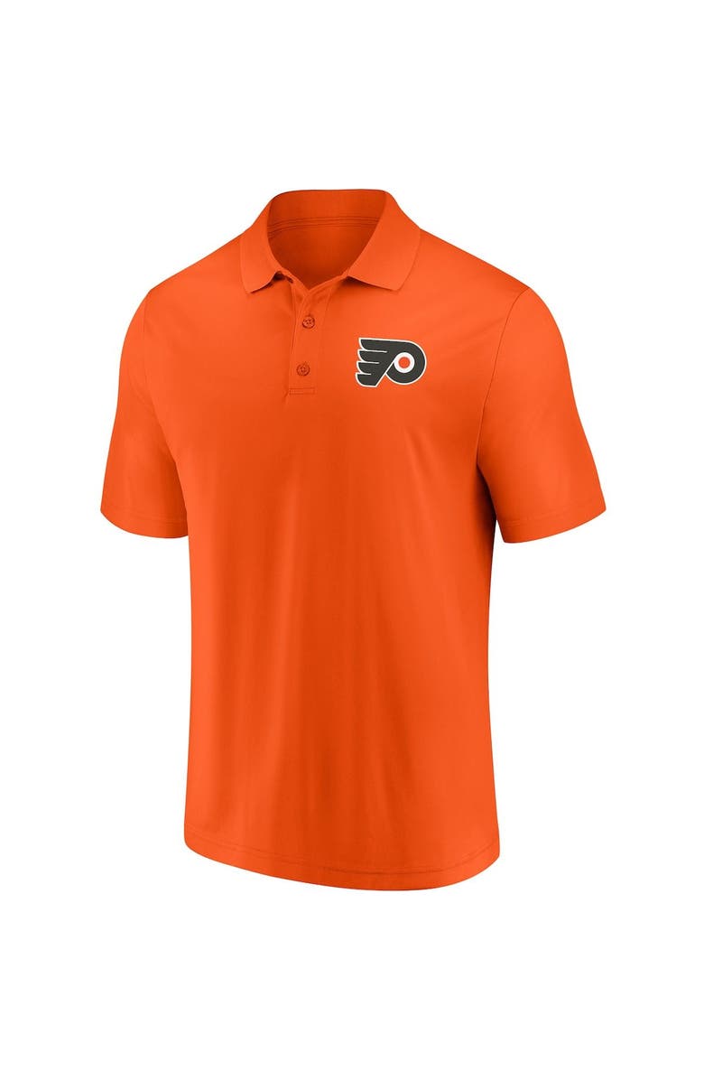 FANATICS Men's Fanatics Branded Orange Philadelphia Flyers Winning Streak Polo, Alternate, color, Orange