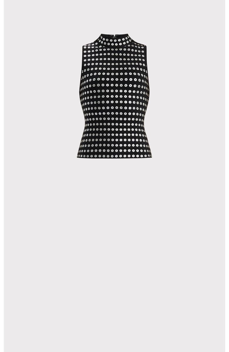 Herve Leger The Carina Top, Alternate, color, Black