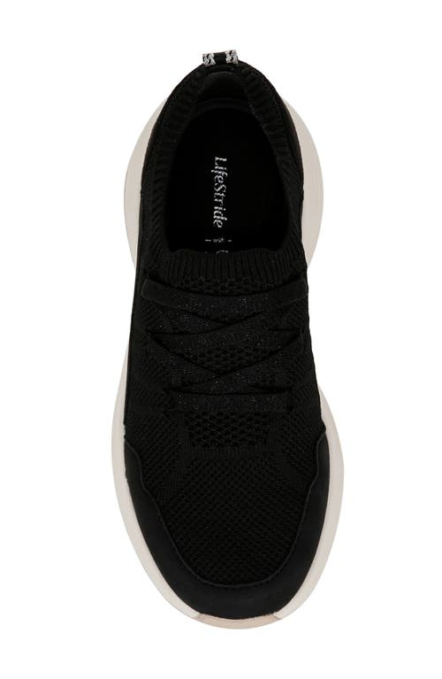 Bzees Impact Slip-on Sneaker In Black Knit