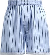 SKIMS Woven Shine Lace Boxer Shorts