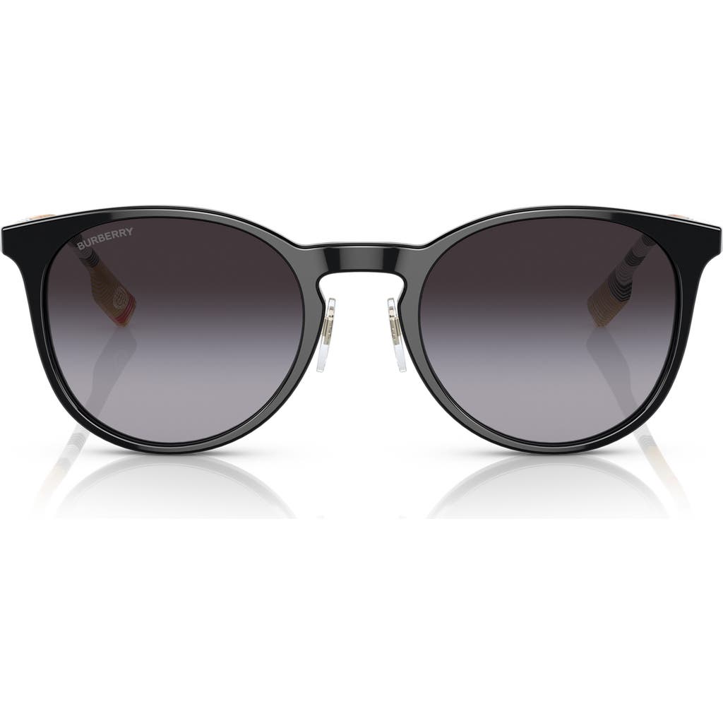 Burberry Grey Gradient Phantos Ladies Sunglasses Be4380d 38538g 51 In Black