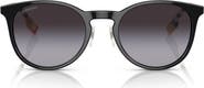 Burberry 51mm Round Sunglasses