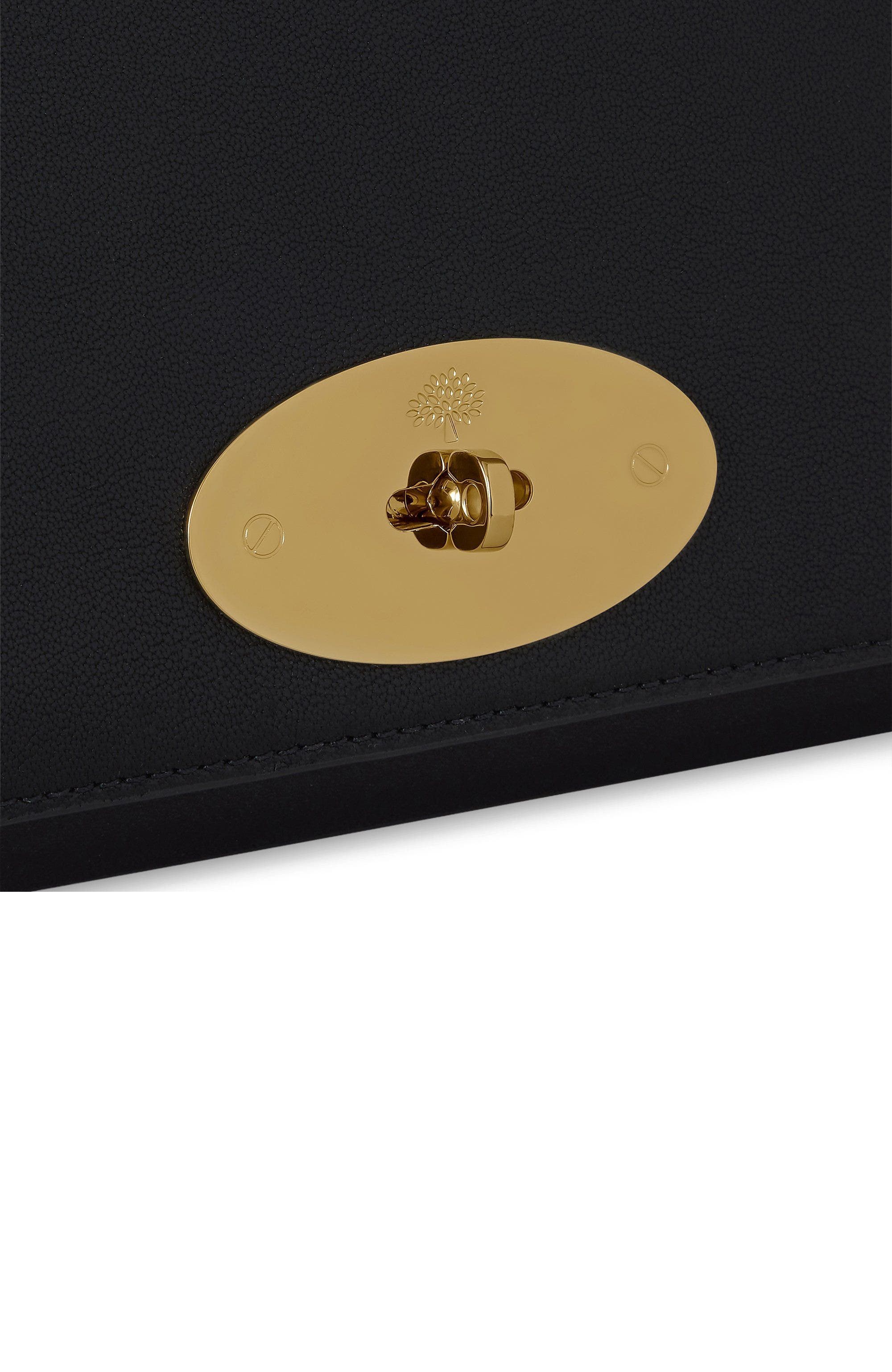 Mulberry Lily Clutch, Alternate, color, Black