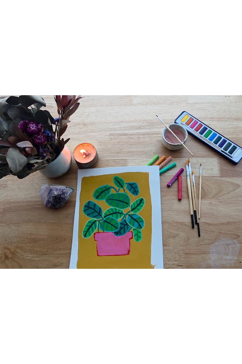 Creative Reawakening Meditative Art Kit, Alternate, color, Peach