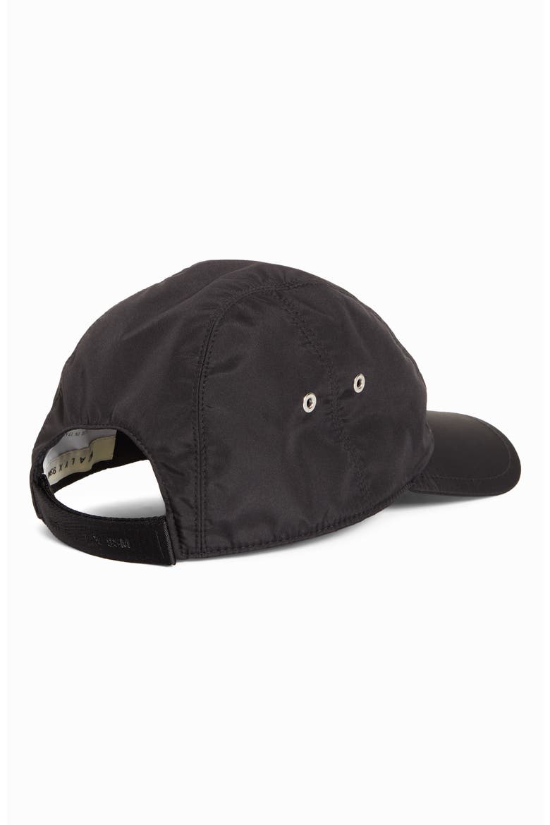 Embroidered Nylon Baseball Cap (Nordstrom Exclusive), Alternate, color, BLACK