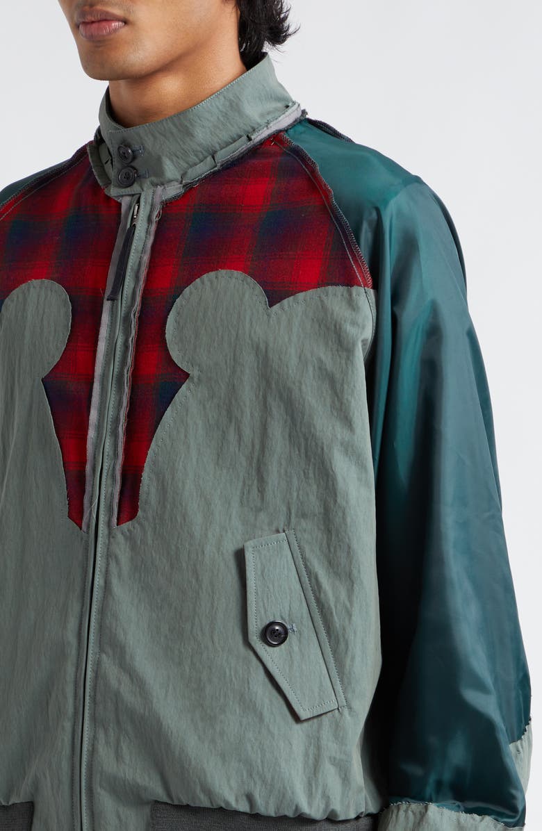 Maison Margiela x Pendleton Décortiqué Blouson Jacket, Alternate, color,