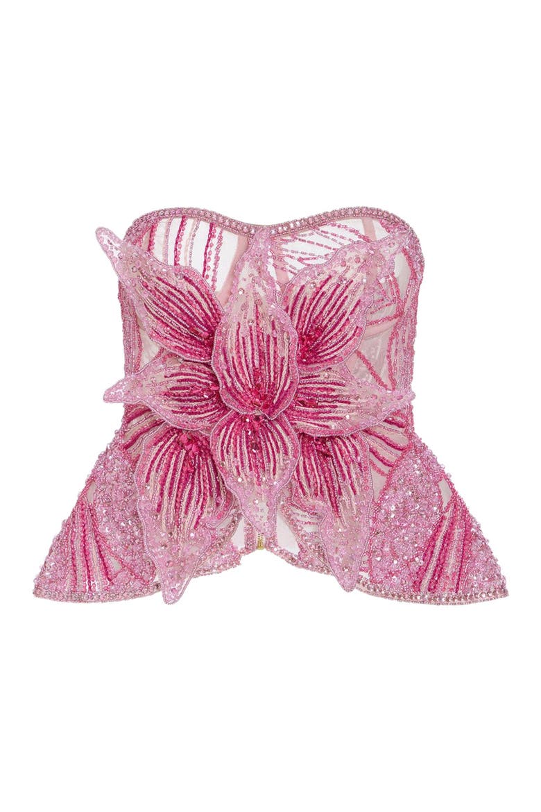 Amelia Embroidery Top, Alternate, color, PINK