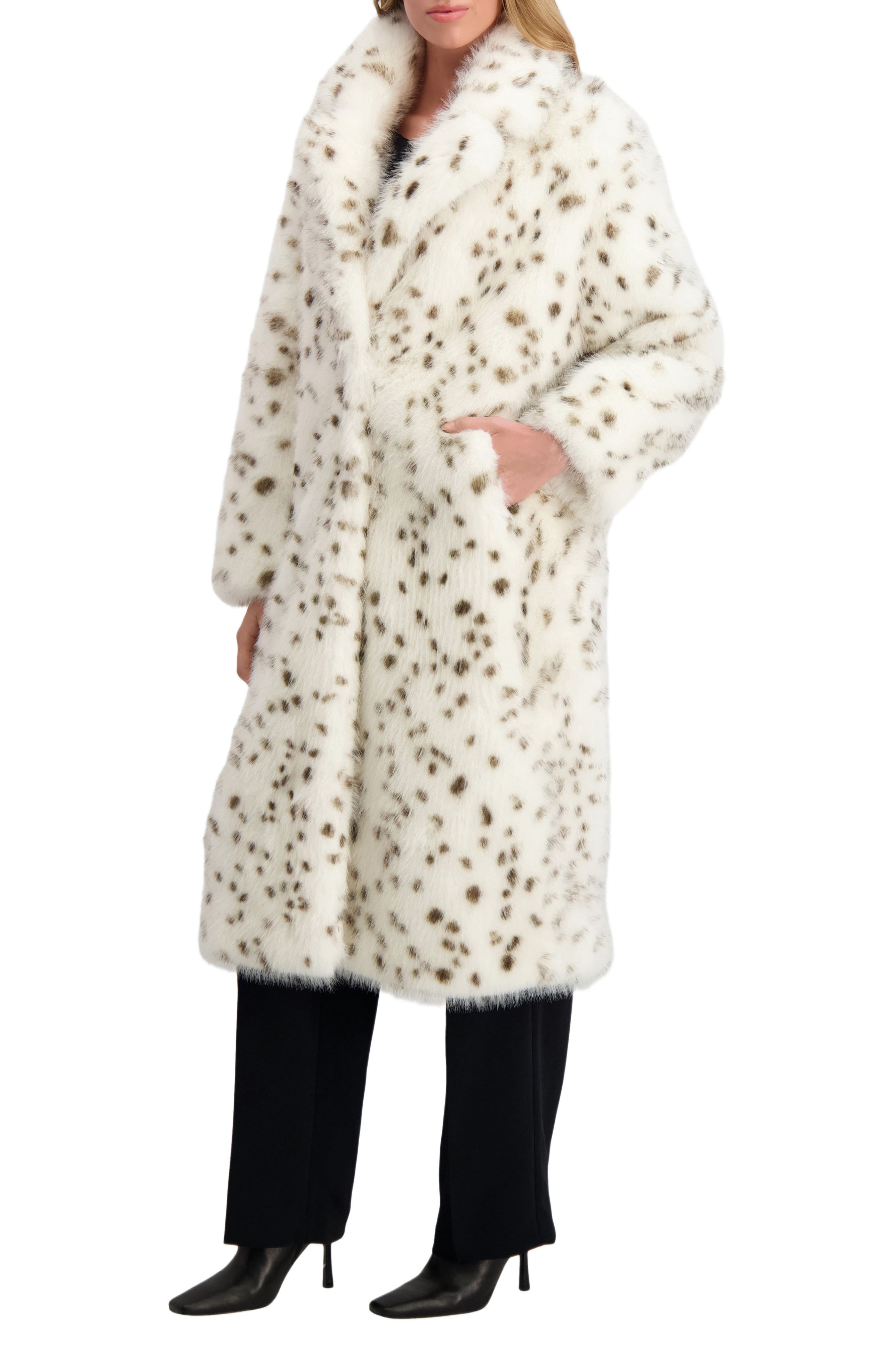 【新品未使用】THINK FUR Border Fur Coat 0988c146-9666-4f41-9851-