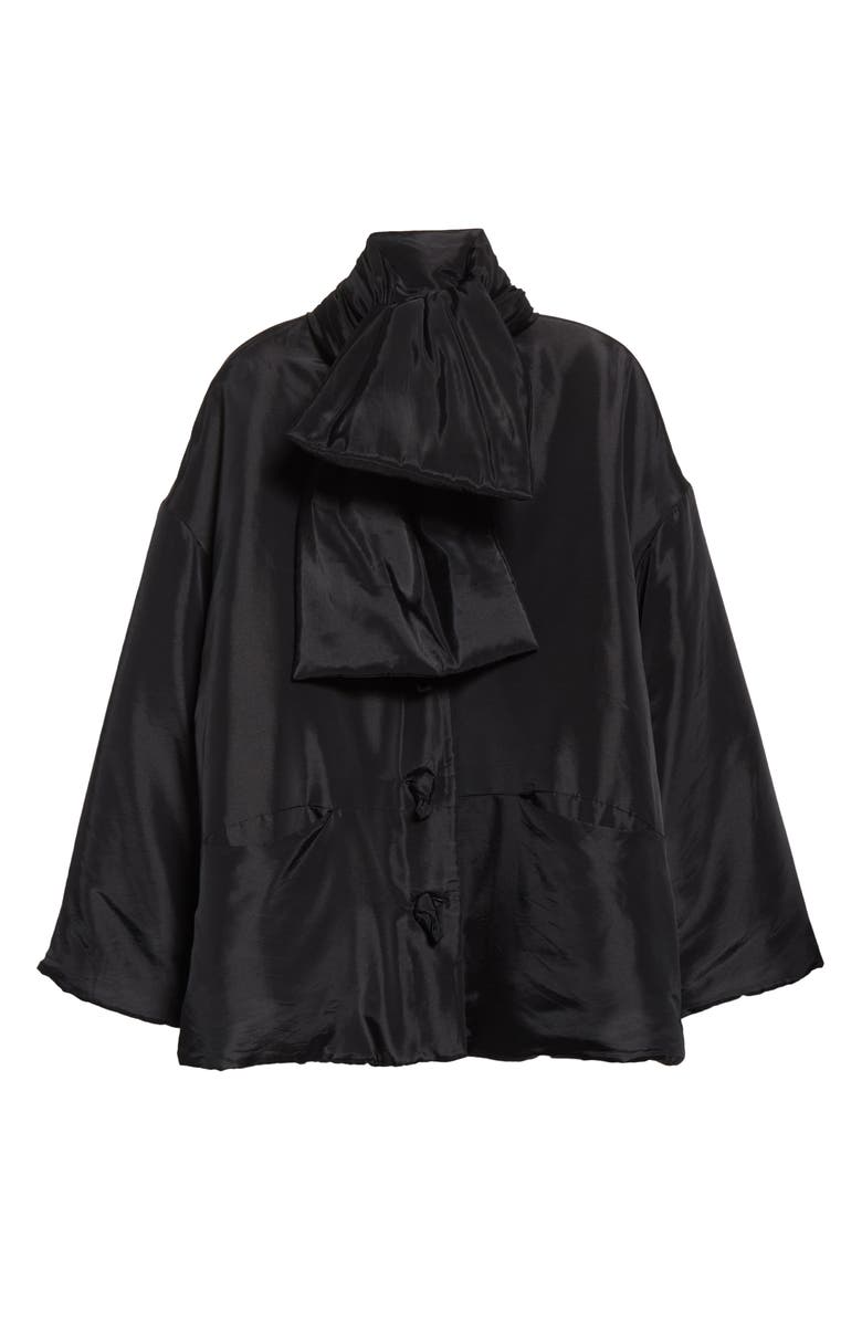 TOTEME Scarf Detail Jacket, Alternate, color, 