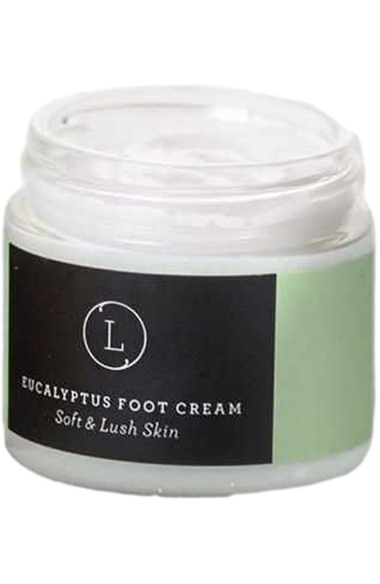 Lizush Eucalyptus Shea Butter Foot Cream, Alternate, color, NO COLOR