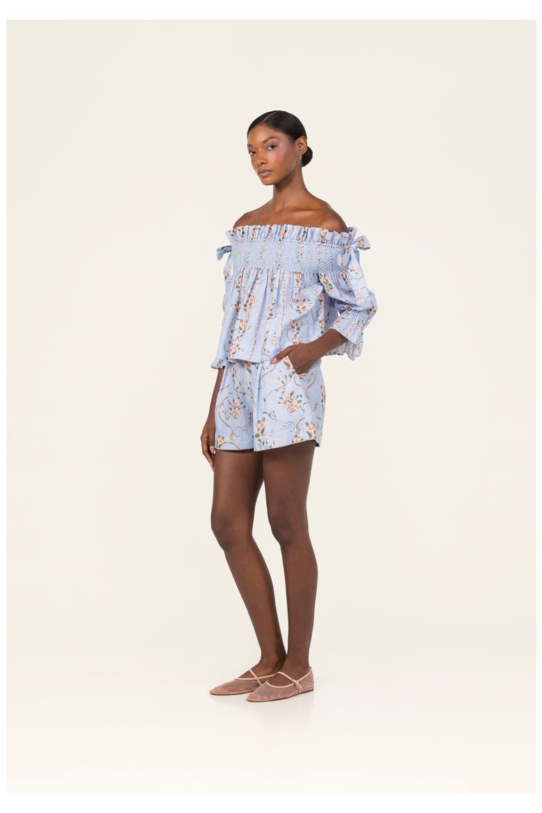 Maratea Navegante Short, Alternate, color, Blue