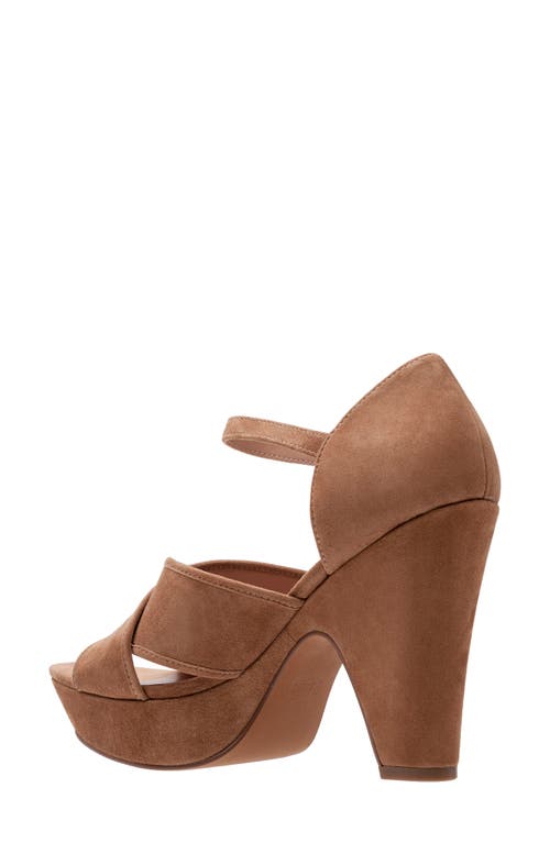 Linea Paolo Imogene Platform Sandal In Tan
