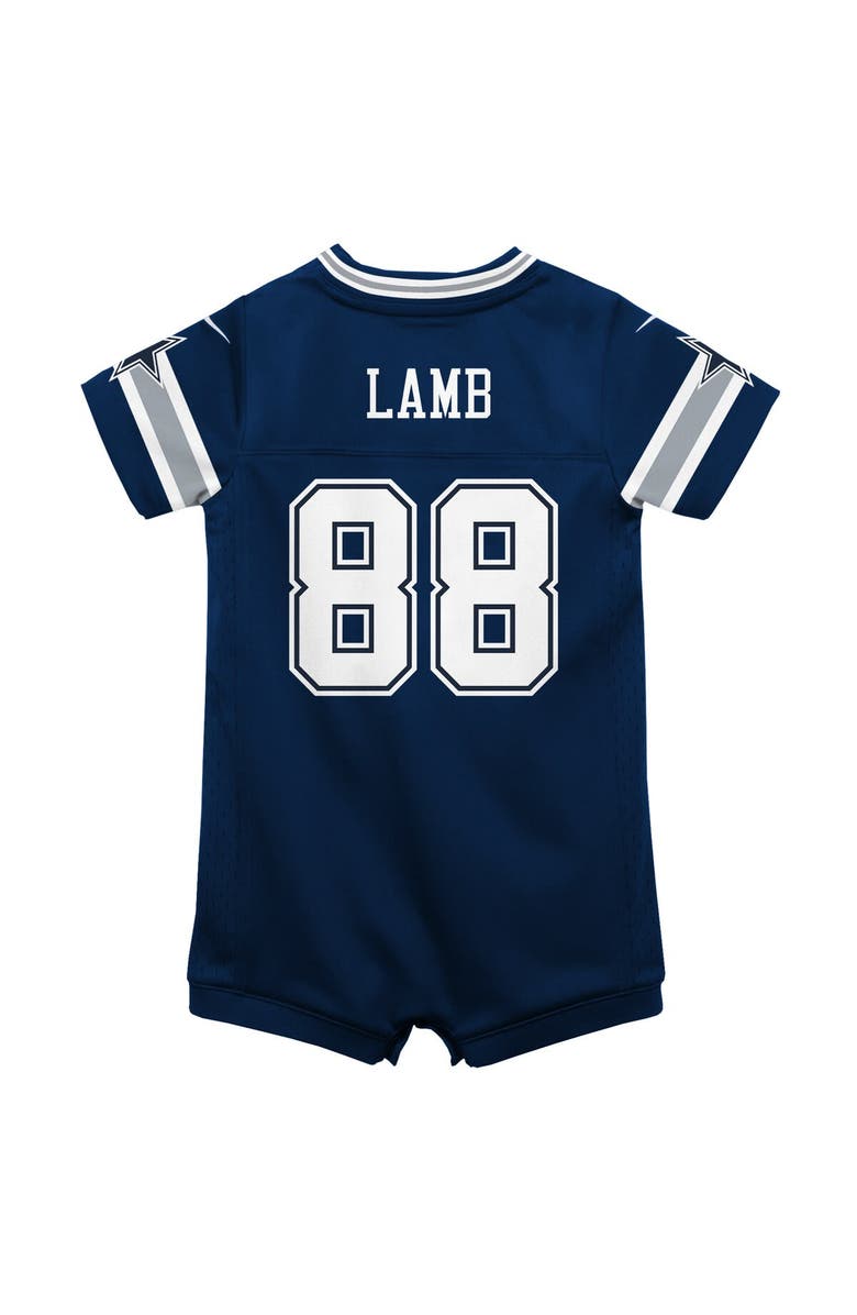 Nike Infant Nike CeeDee Lamb Navy Dallas Cowboys Game Jersey Romper, Alternate, color, Navy