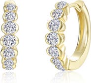 Lafonn Willow Simulated Diamond Small Hoop Earrings