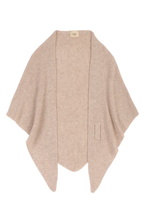 Wool & Cashmere Triangle Scarf