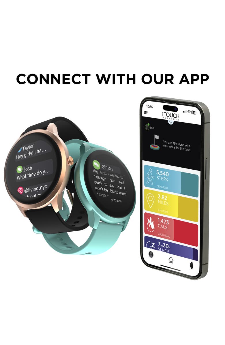 I TOUCH iTouch Sport 4 Smartwatch, 36mm, Alternate, color,