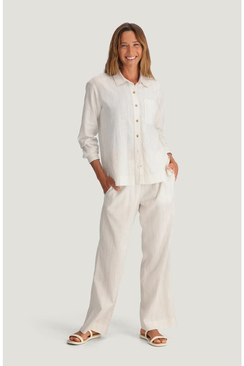 Sullivans Wide Leg Pants, Alternate, color, DASH VERTICAL STRIPE SEA SALT