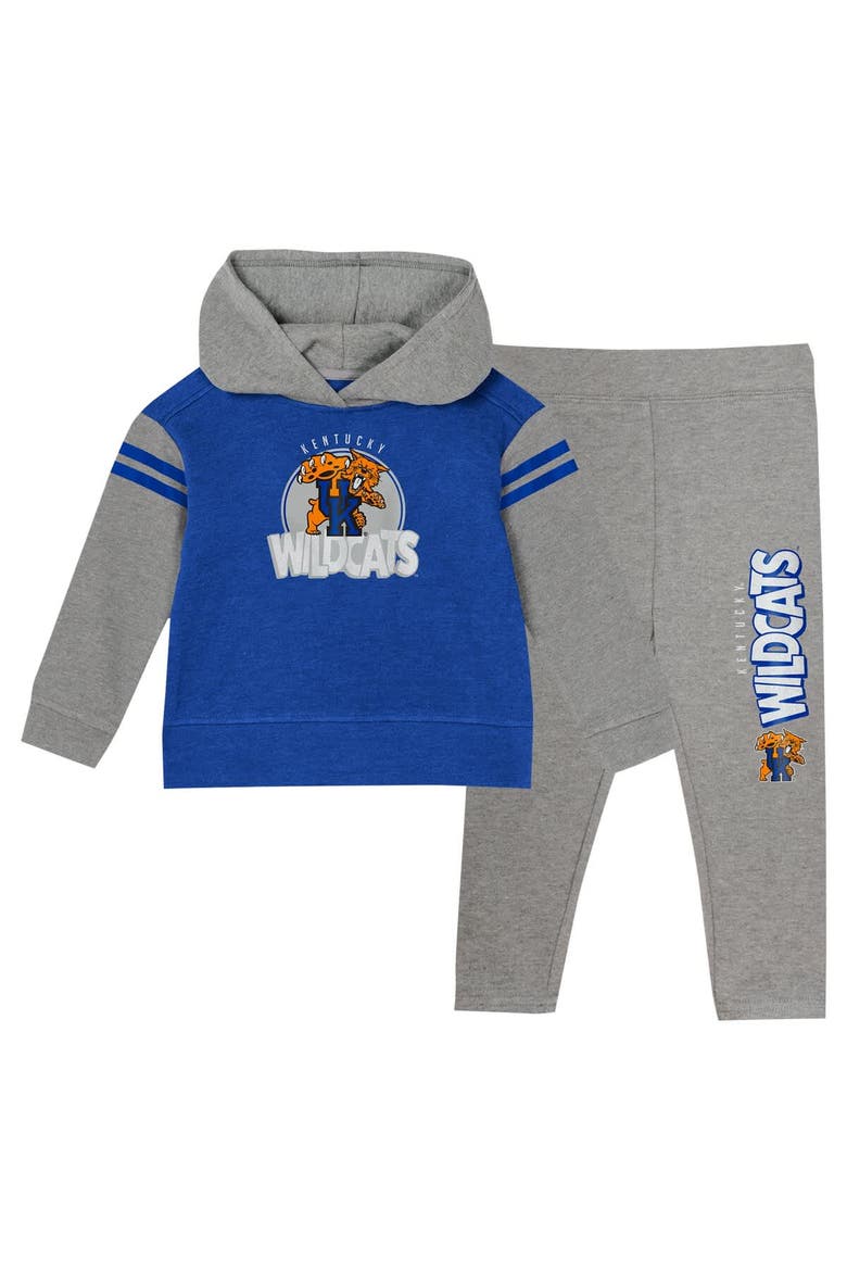 Girls Juvenile Royal Kentucky Wildcats Preschool Clubhouse Pullover Hoodie & Legging Set, Main, color, Royal