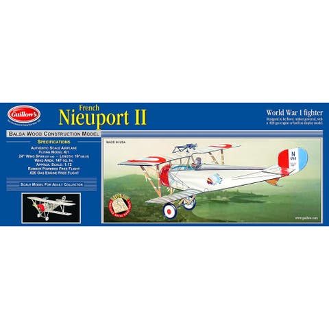 Nieuport II Laser Cut Model Kit Small