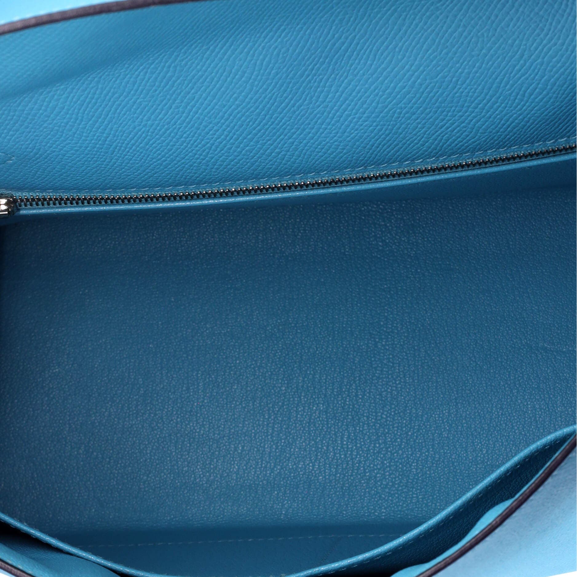 Kelly Handbag Blue Epsom with Palladium Hardware 28, Alternate, color, Bleu Celeste