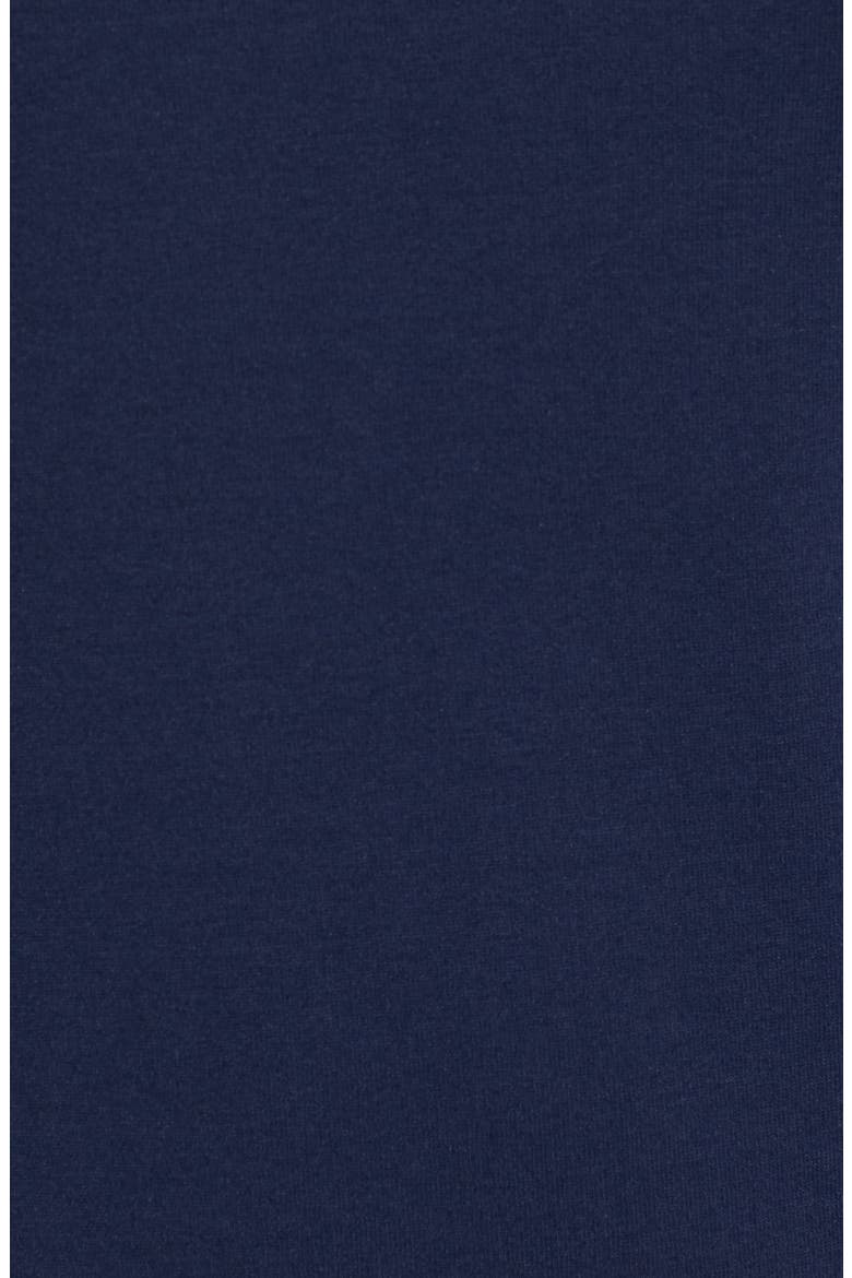 Cotton Blend Boat Neck Top, Alternate, color, NAVY PEACOAT