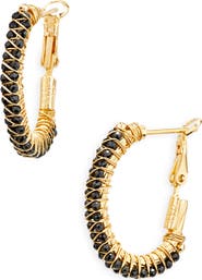 Gas Bijoux Lucky Lyre Hoop Earrings