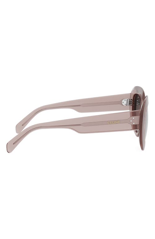 Celine Bold 3 Dots 51mm Gradient Butterfly Sunglasses