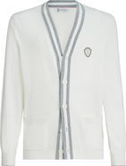 Brunello Cucinelli Cotton cardigan with logo