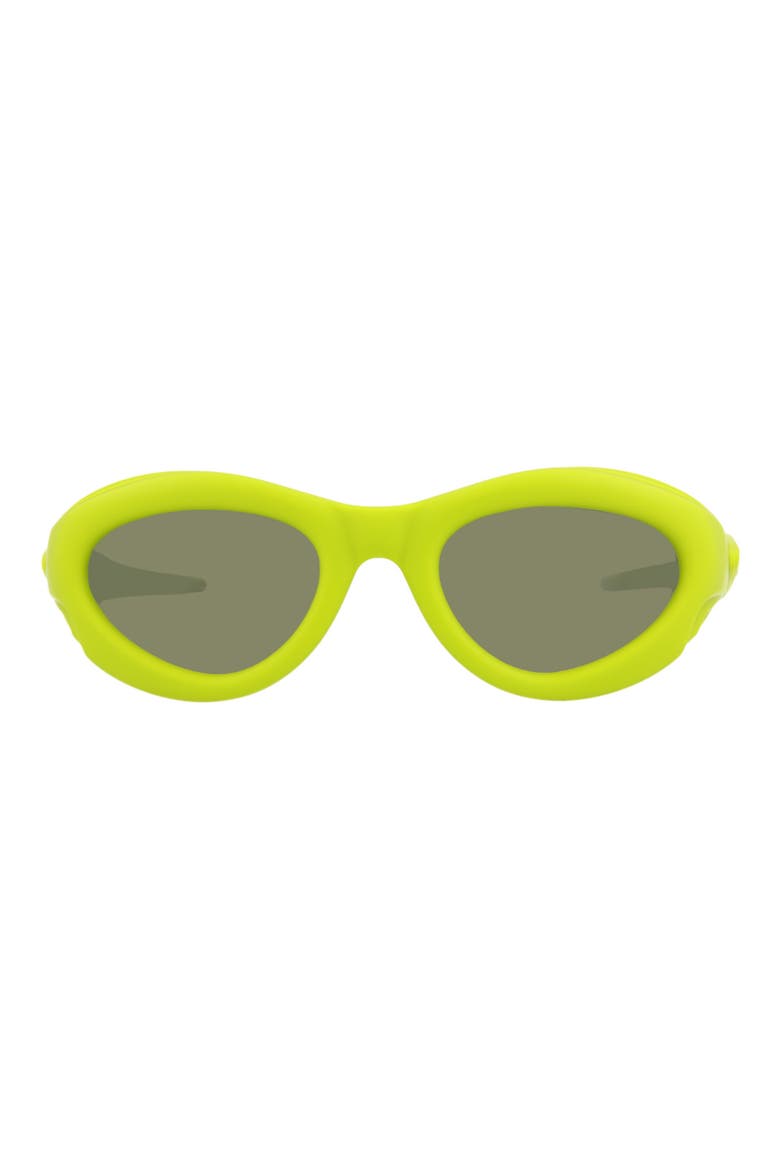 51mm Oval Sunglasses, Main, color, LIGHT GREEN GREEN