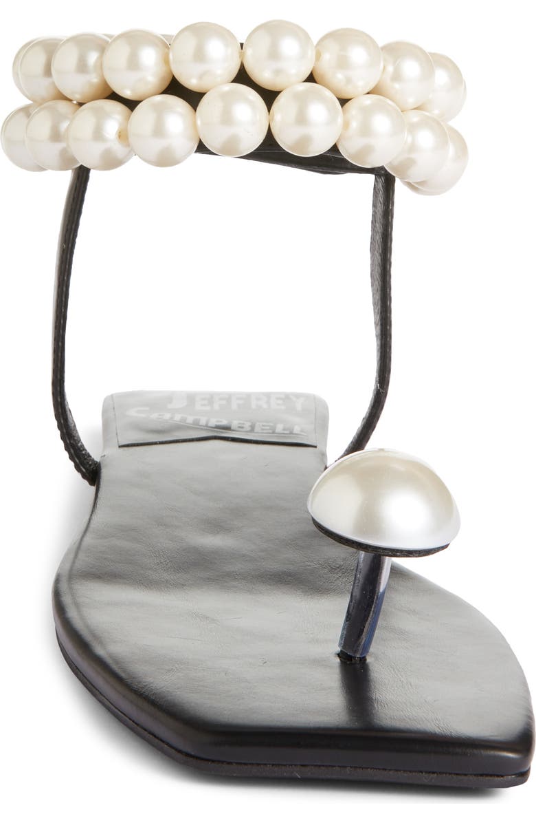 Jeffrey Campbell Chateau Embellished Ankle Strap Sandal, Alternate, color,