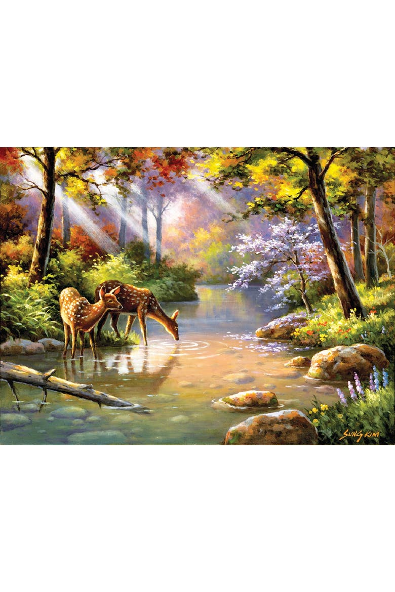 Doe Re Me Creek 300 piece Jigsaw Puzzle for Adults, Alternate, color, Multicolor