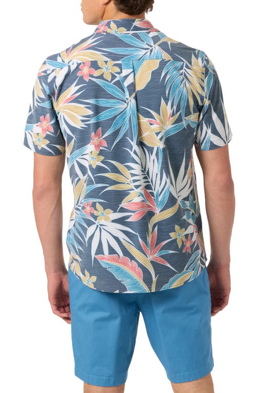 O'neill Trvlr Upf Traverse Print Short Sleeve Performance Button-up Shirt
