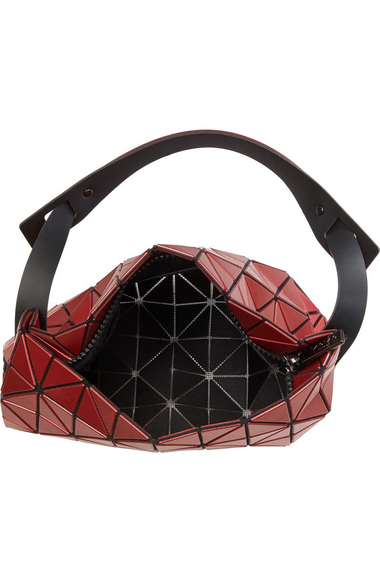 Bao Bao Issey Miyake Metallic Baguette Handbag, Alternate, color, Red