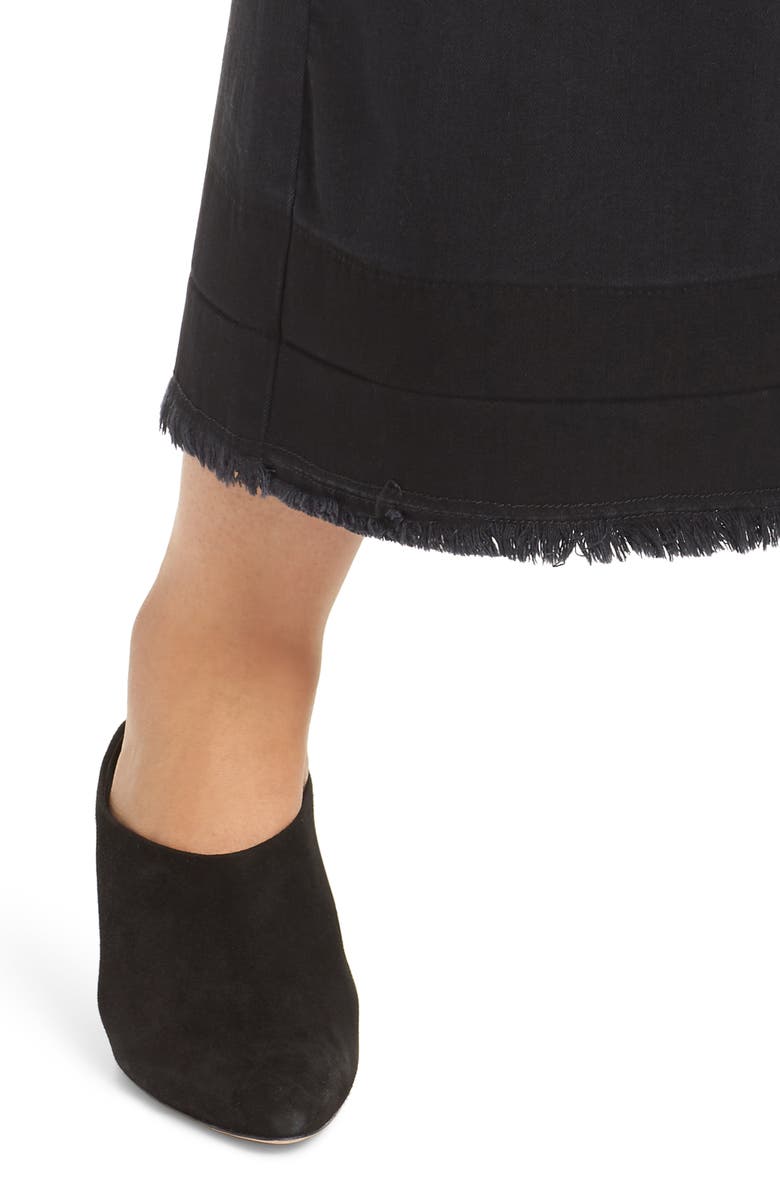 Ashley Graham X Marina Rinaldi Igloo High Rise Crop Flare Jeans, Alternate, color, 