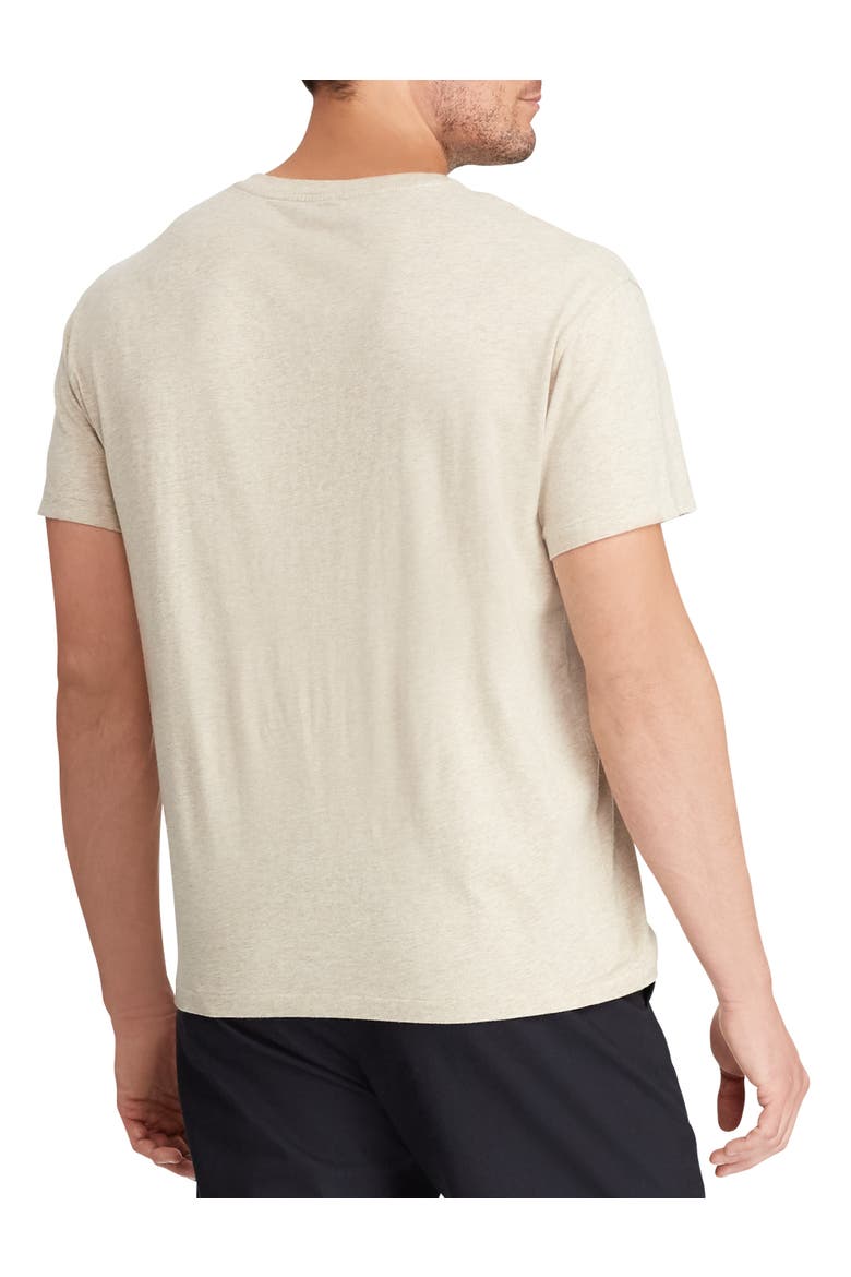 Big & Tall Classic Fit V-Neck T-Shirt, Alternate, color, DUNE HEATHER