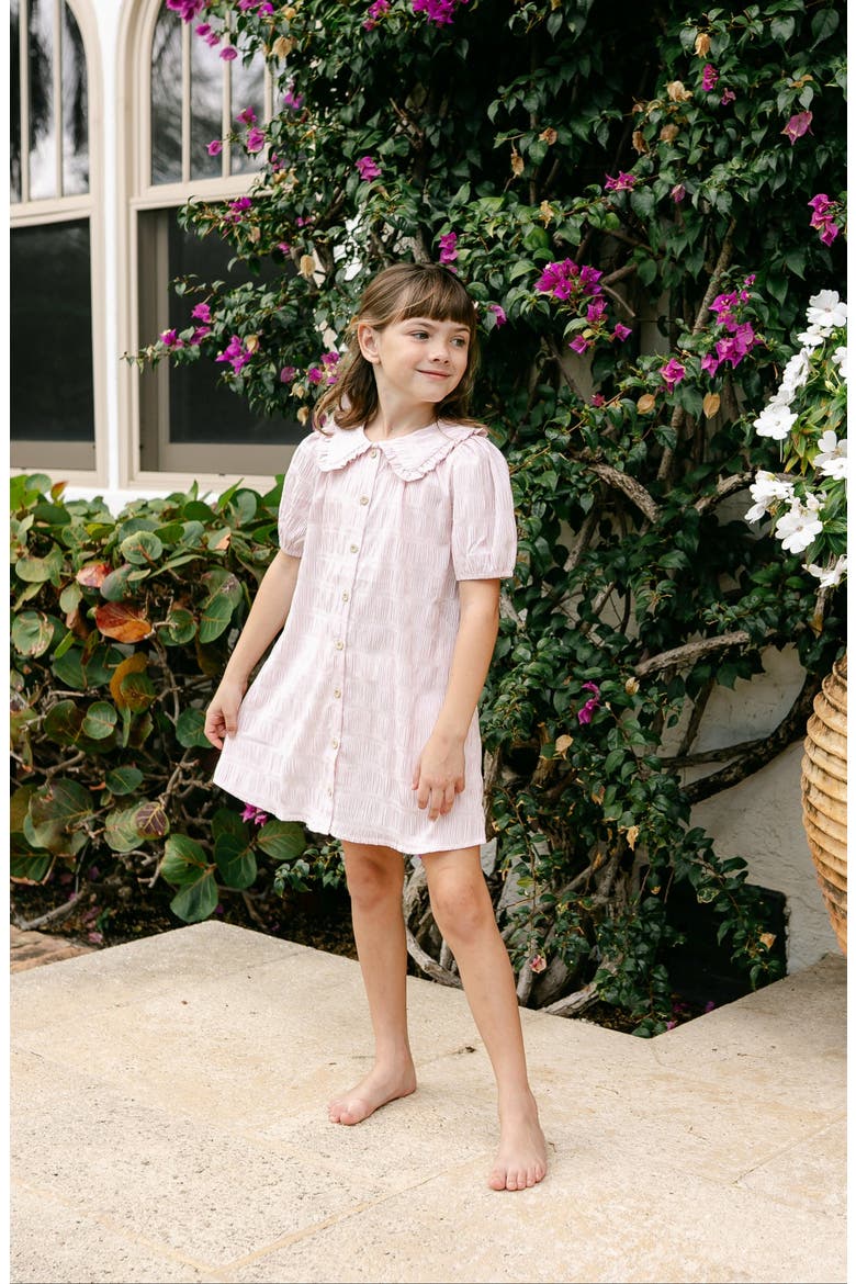 Pippa Dress, Alternate, color, Soft Rose Stripe
