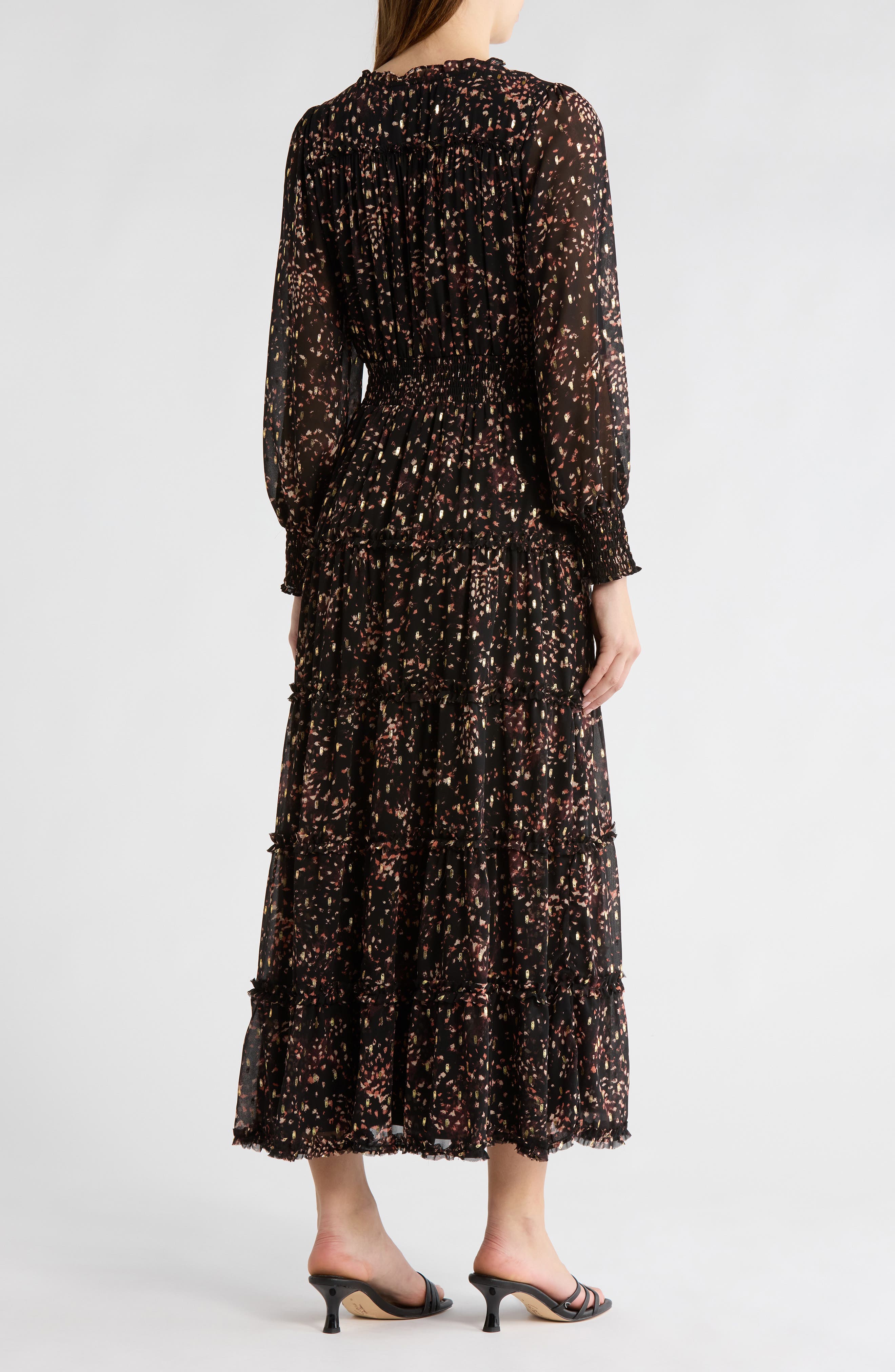 Flutter Sleeve Midi Dress - image 2