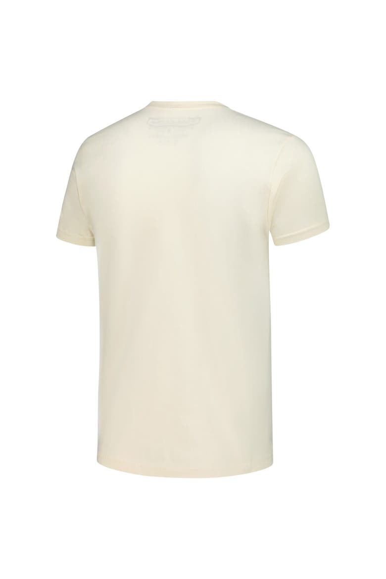 Men's Mitchell & Ness  Cream Michigan Wolverines Vintage Tone T-Shirt, Alternate, color, Cream