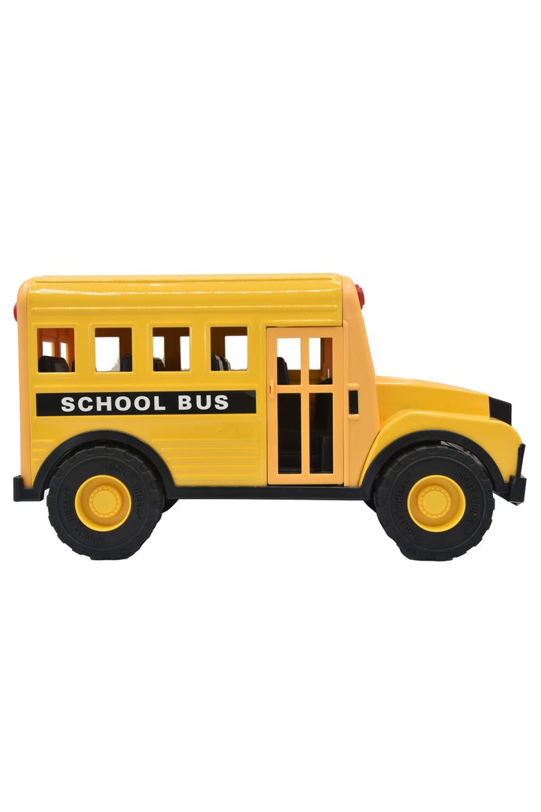 16" Mighty School Bus Yellow, Alternate, color, Multicolored