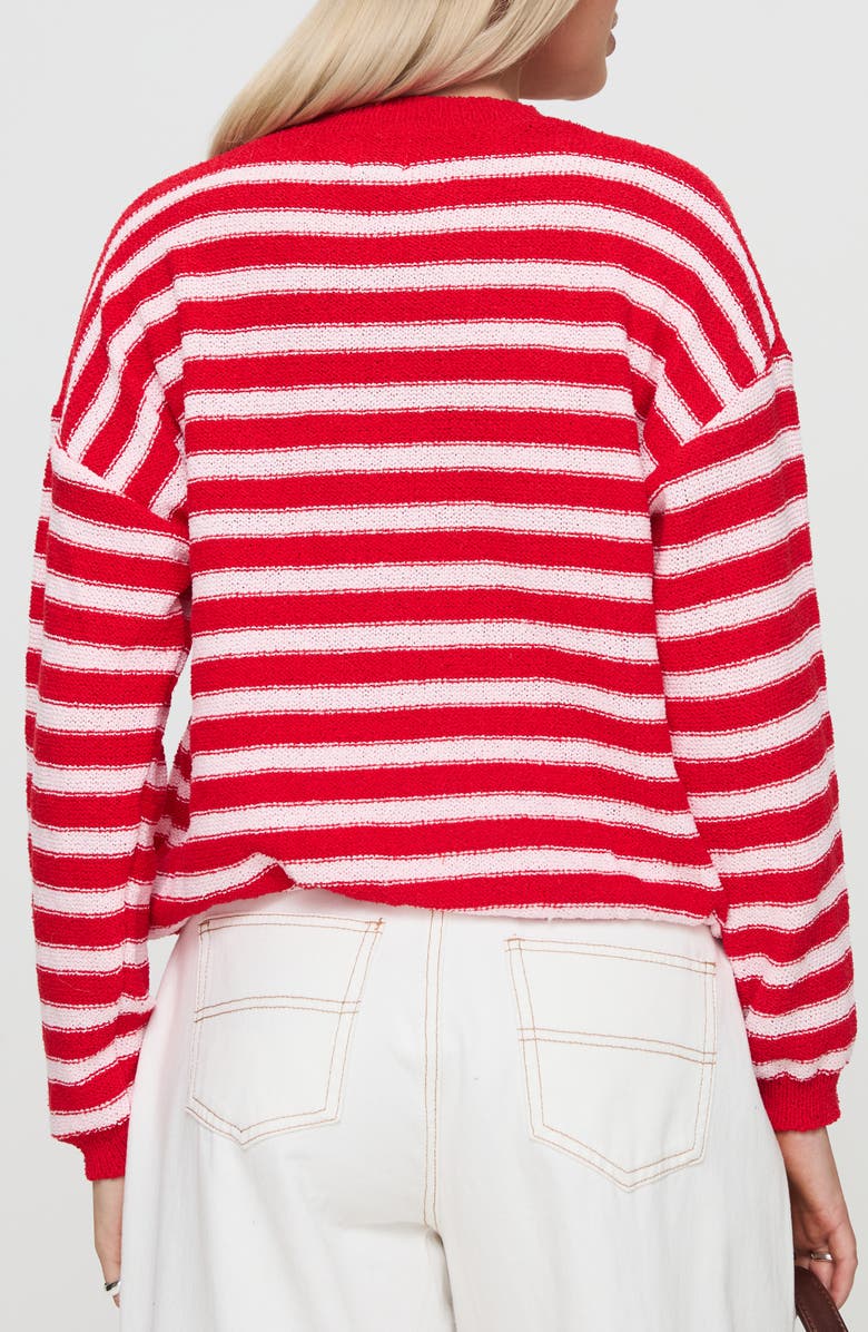 Princess Polly Stripe Sweater, Alternate, color, 