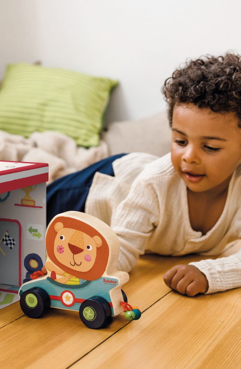 Bababoo and friends<sup>®</sup> Bababoo Lion Push and Pull Toy, Alternate, color, Turquoise