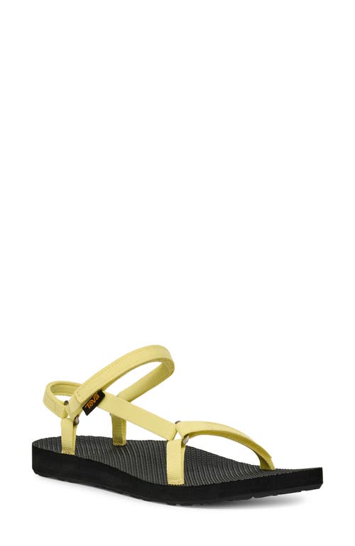 Teva Original Universal Slim Sandals In Young Wheat