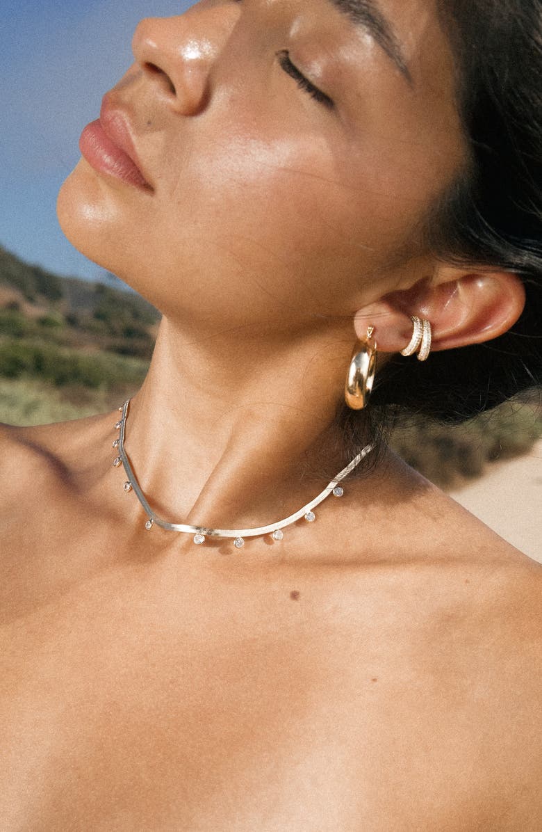 Child of Wild Lila Choker Necklace, Alternate, color, Gold