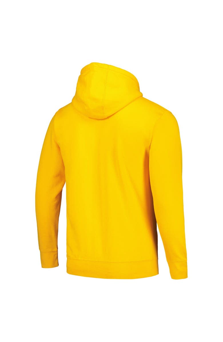 Mitchell & Ness Men's Mitchell & Ness x Tats Cru Gold Los Angeles Lakers Hardwood Classics Brick Pullover Hoodie, Alternate, color, Gold