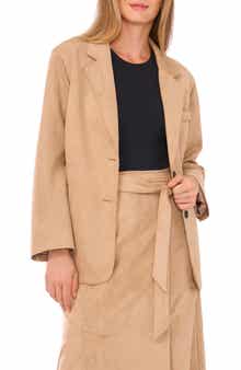 Halogen® Faux Suede Blazer