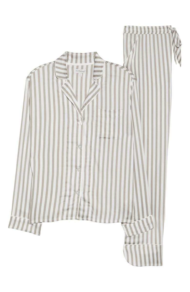 PJ Salvage Stripe Pajamas, Alternate, color,