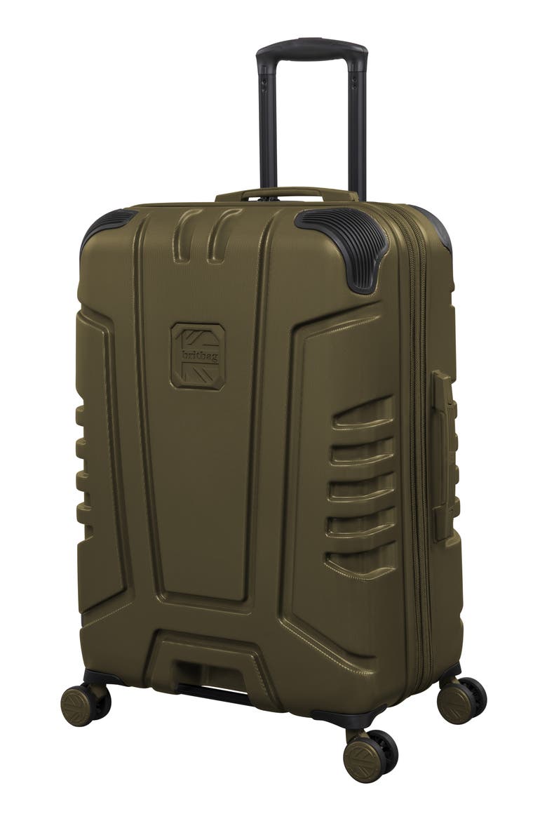 Cherokee II 27-Inch Hardside Spinner Luggage, Main, color, DARK OLIVE