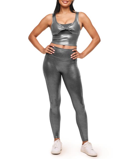 Adore Me Cosmic Leggings In Dark Grey