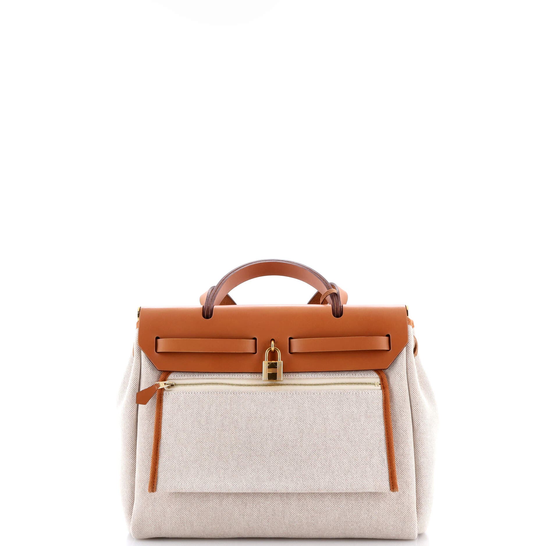 Pre-Owned Hermes Herbag Zip Circuit 24 Vache Hunter and Leather 31, Alternate, color, 