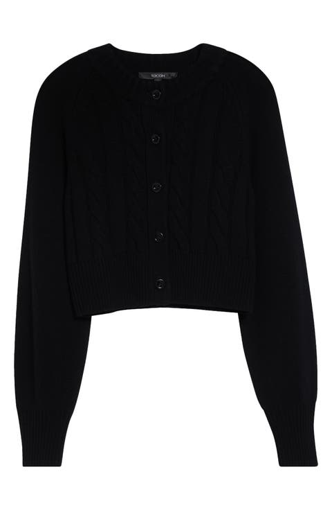 Rita Cable Knit Cardigan